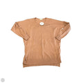 Top Long Sleeve By Dreamers In Brown, Size: S