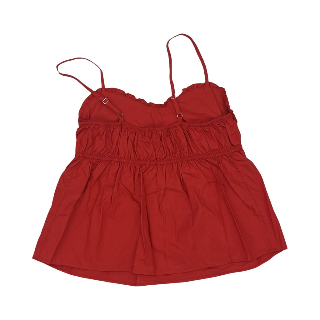 Top Sleeveless By Clothes Mentor In Red, Size:L