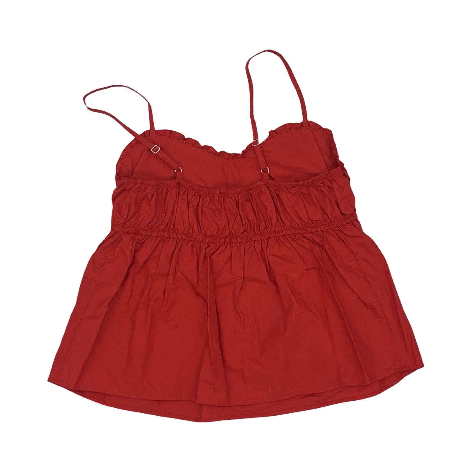 Top Sleeveless By Clothes Mentor In Red, Size:L