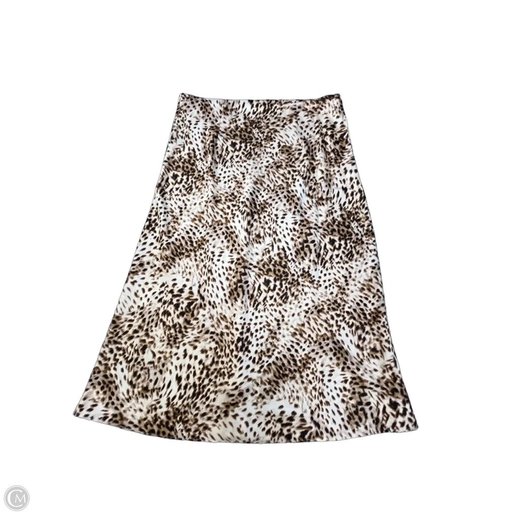 Skirt Maxi By Loft In Animal Print, Size: Xl