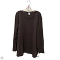 Top Long Sleeve By Chicos In Brown, Size: 1x