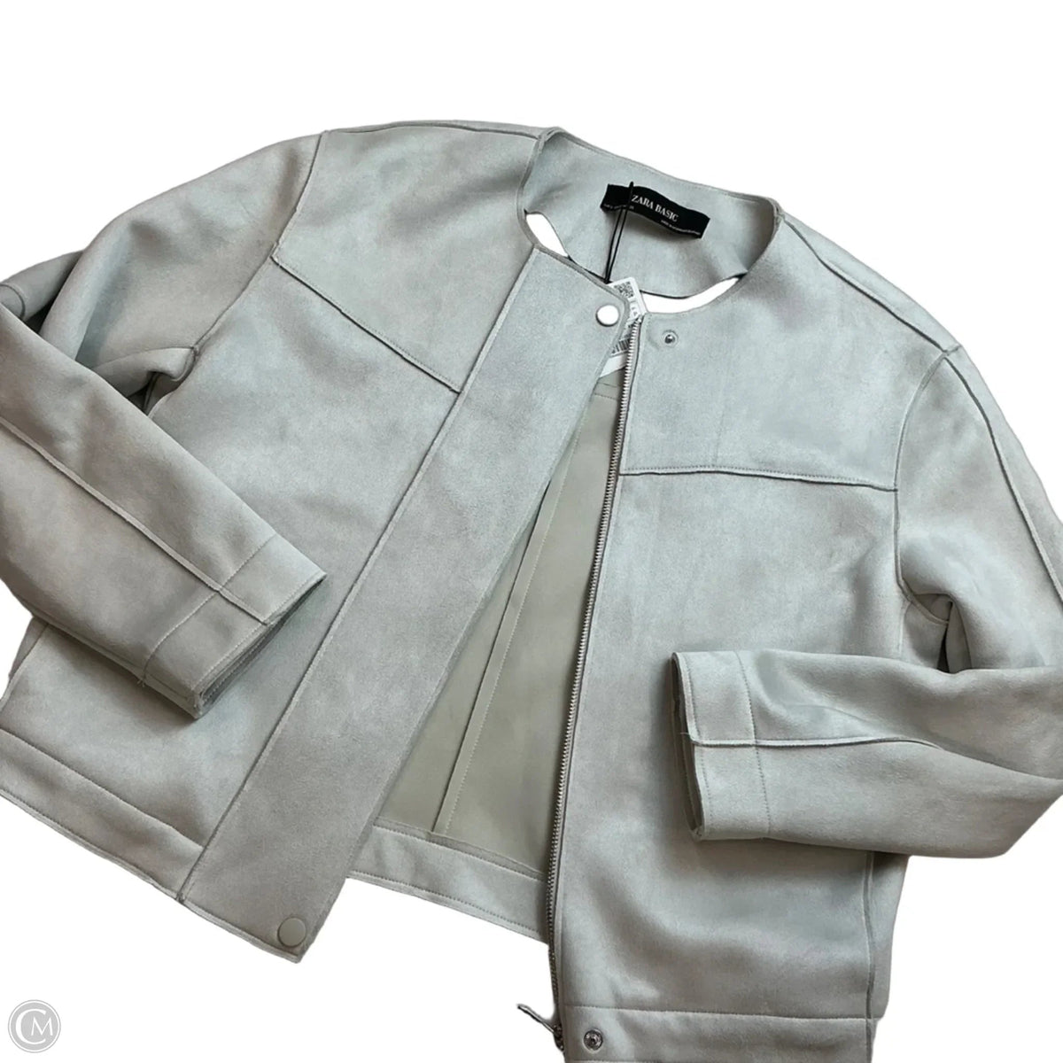 Jacket Other By Zara Basic In Blue, Size: S