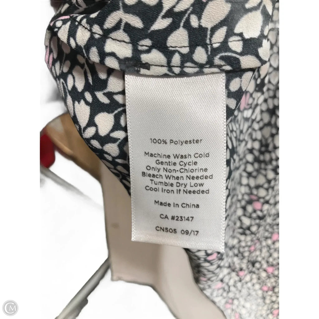 Top Long Sleeve By Talbots In Floral Print, Size: Xl