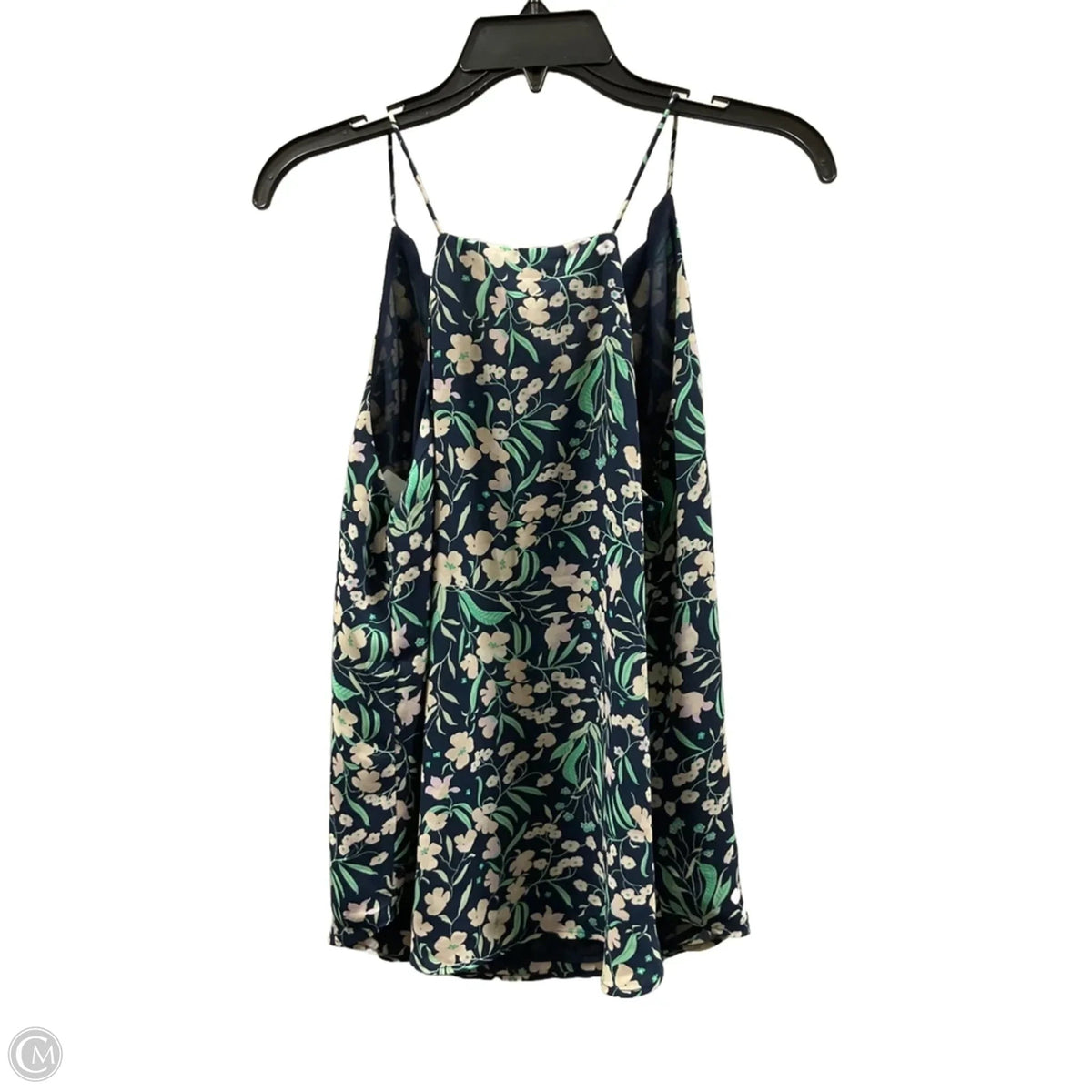 Top Sleeveless By Loft In Navy, Size: M