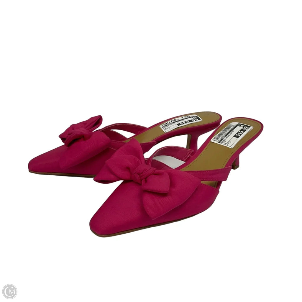 Shoes Heels Kitten By J. Crew In Pink, Size: 8