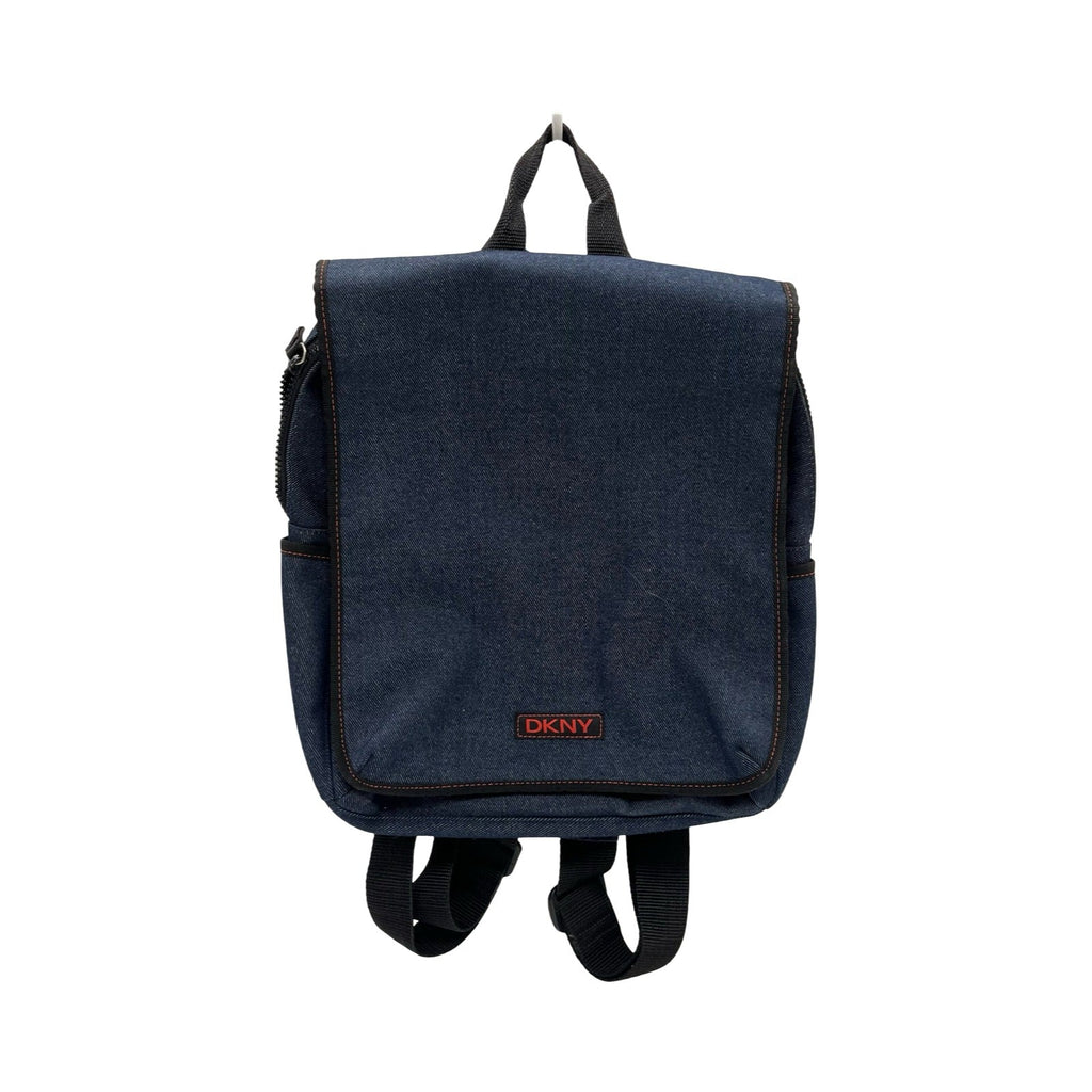 Backpack By Dkny In Blue, Size:Medium