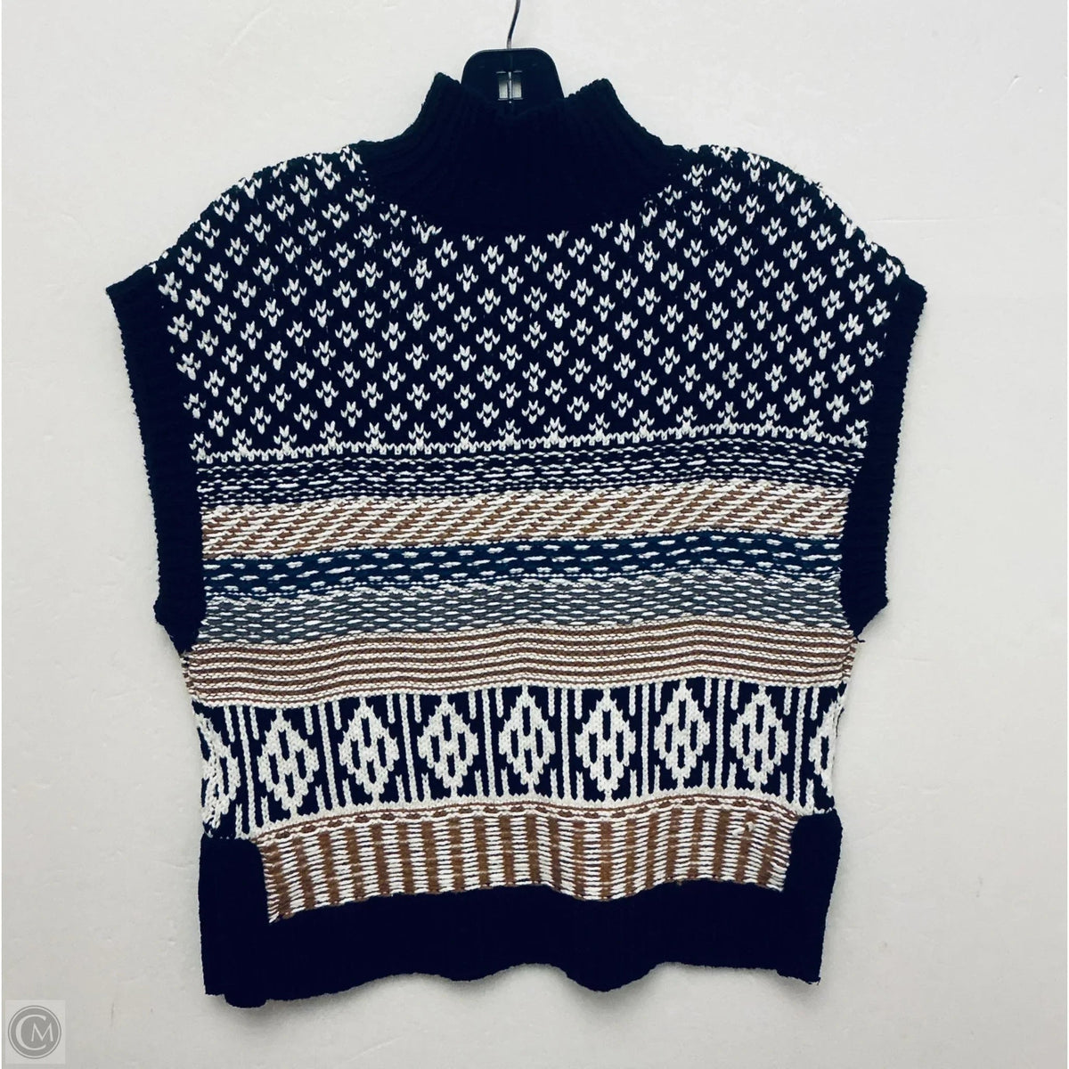 Sweater Short Sleeve By Marled In Black, Size: Xs