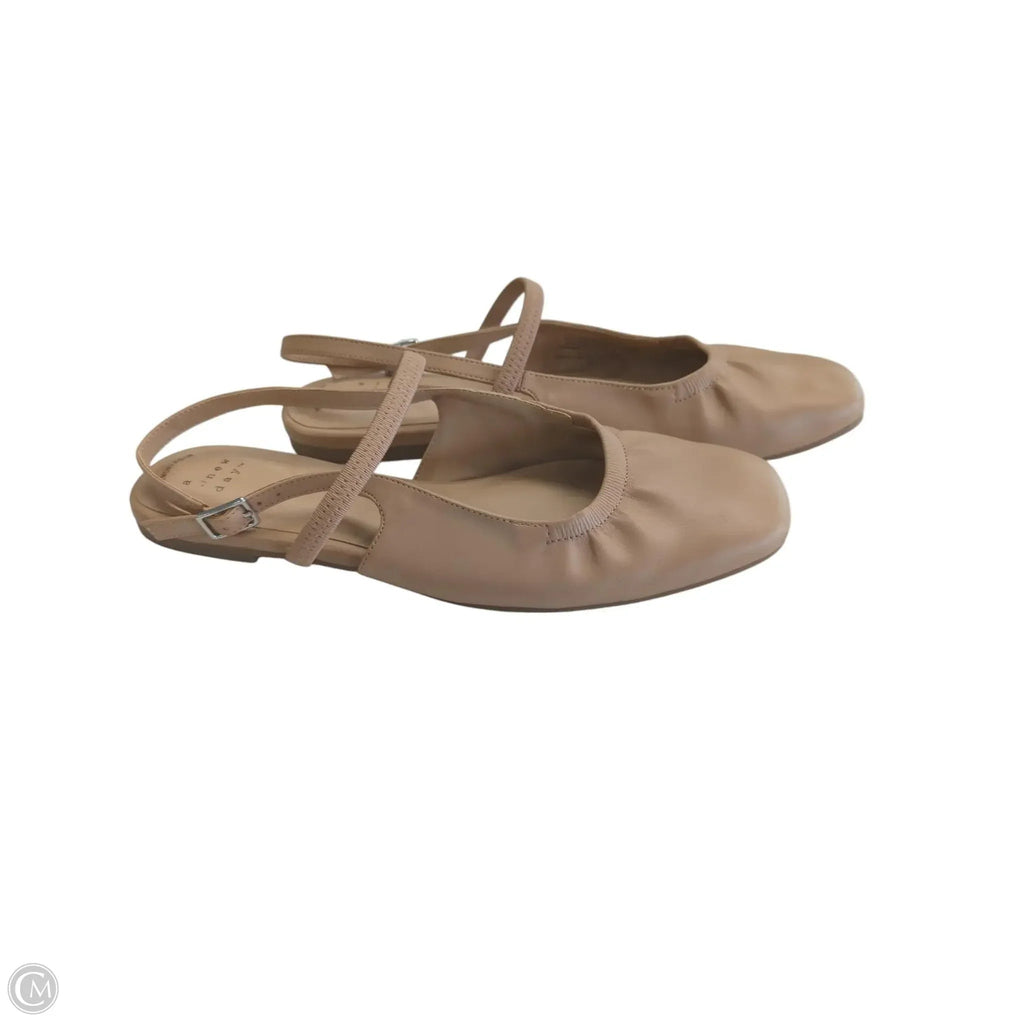 Shoes Flats By A New Day In Tan, Size: 8