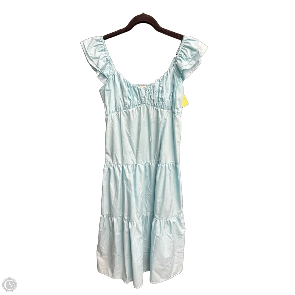 Dress Casual Maxi By She + Sky In Teal, Size: S