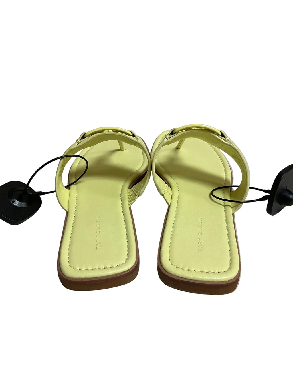 Sandals Designer By Tory Burch In Yellow, Size:8