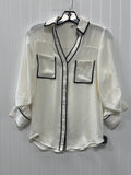 Top Ls By Express In Cream, Size:Xs