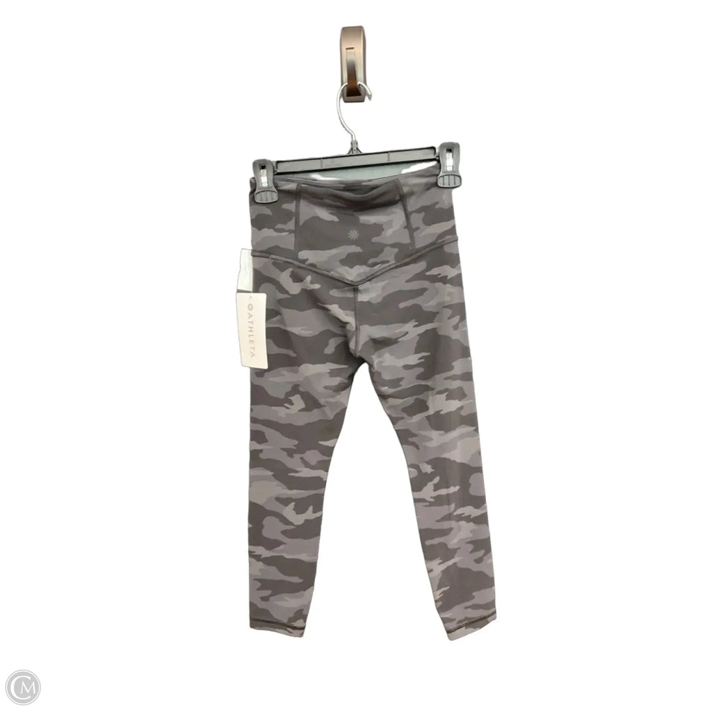 Athletic Leggings By Athleta In Camouflage Print, Size: Xsp