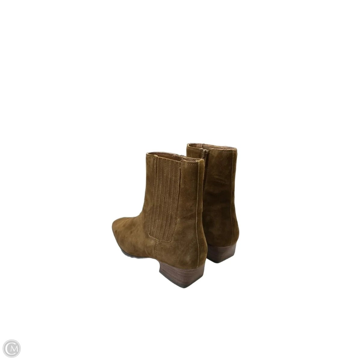 Boots Ankle Heels By Steve Madden In Brown, Size: 6