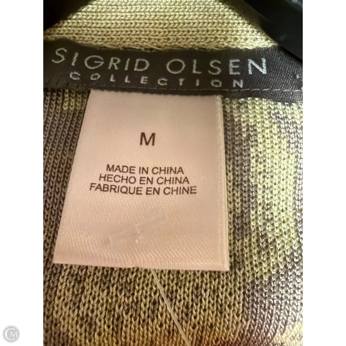 Cardigan By Sigrid Olsen In Green, Size: M
