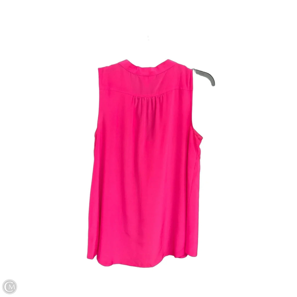 Top Sleeveless Designer By Lilly Pulitzer In Pink, Size: S