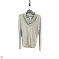 Top Long Sleeve By White House Black Market In Grey, Size: M