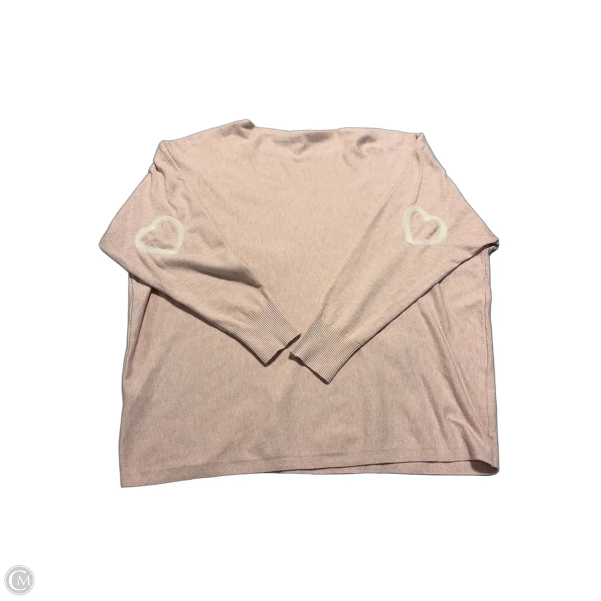 Top Long Sleeve By Aaeda In Pink, Size: 1x