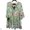 Dress Casual Short By MIDUO In Green & Orange, Size: L