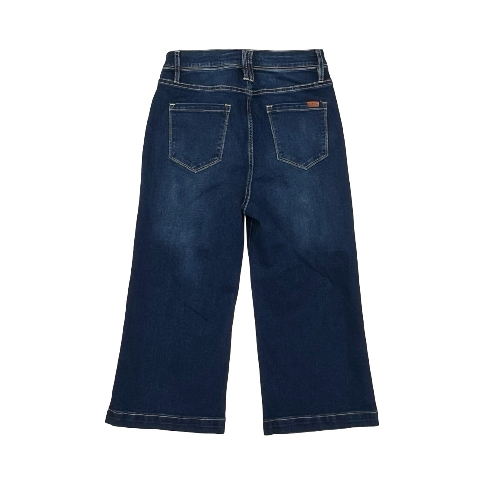 Jeans Cropped By Clothes Mentor In Blue Denim, Size:6