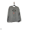 Sweatshirt Crewneck By Clothes Mentor In Grey, Size: L