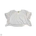 Top Short Sleeve By Cmc In White, Size: 2x