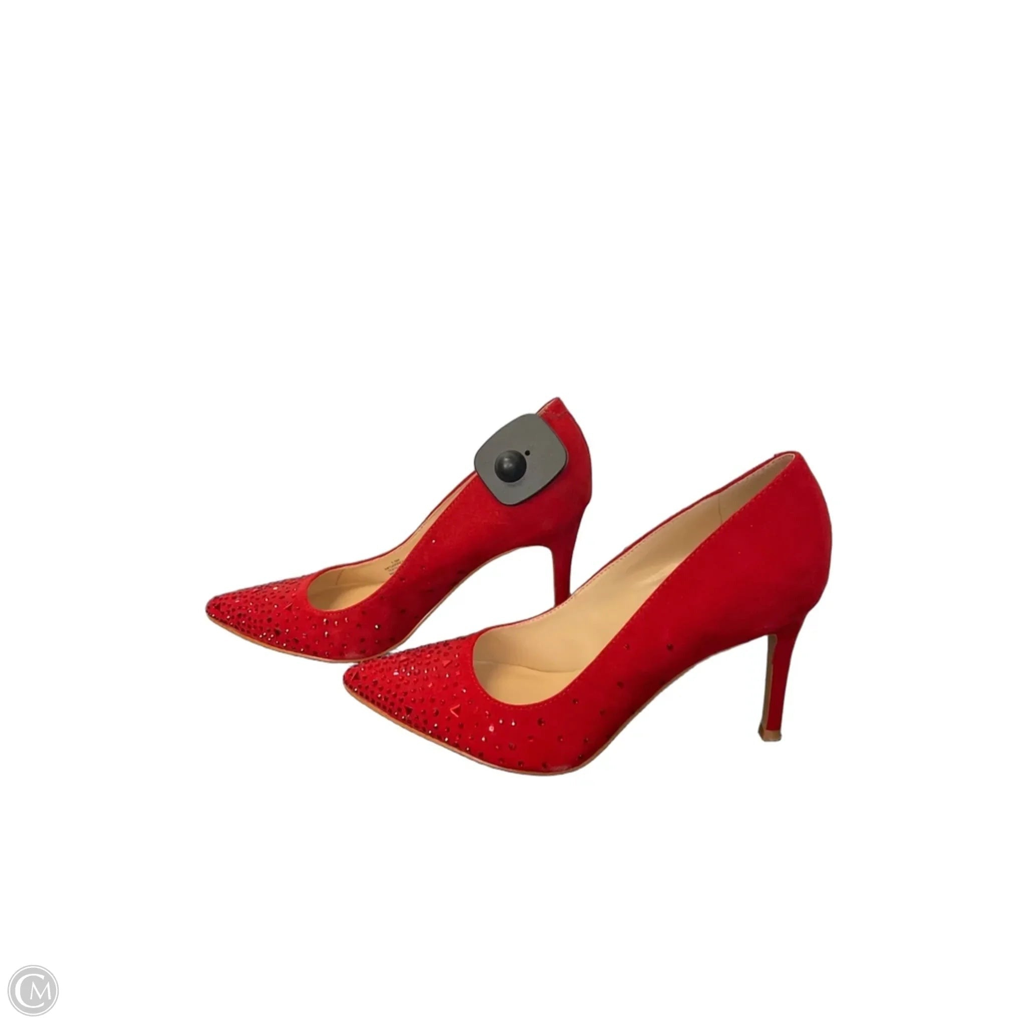 Shoes Heels Stiletto By Marc Fisher In Red, Size: 7.5