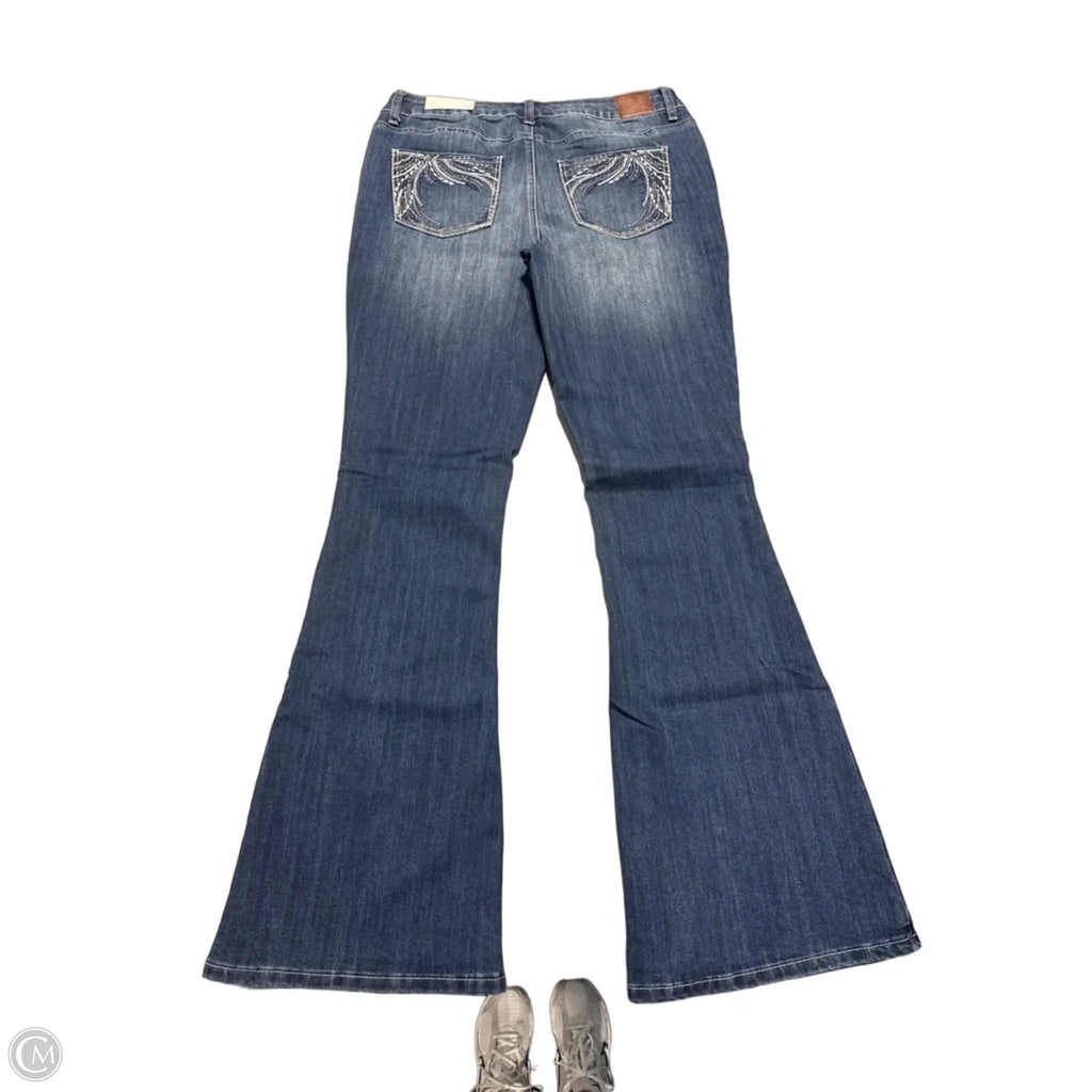 Jeans Boot Cut By Maurices In Blue Denim, Size: 12l