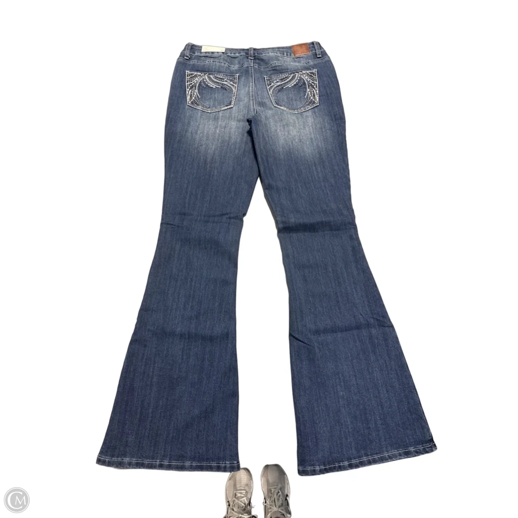 Jeans Boot Cut By Maurices In Blue Denim, Size: 12l