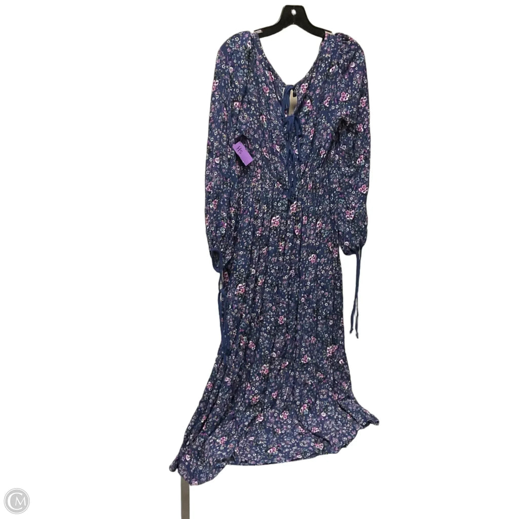 Dress Casual Maxi By Clothes Mentor In Floral Print, Size: S