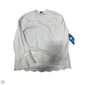 Top Long Sleeve By Clothes Mentor In White, Size: Xs