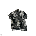 Top Short Sleeve By Tahari In Tropical Print, Size: S