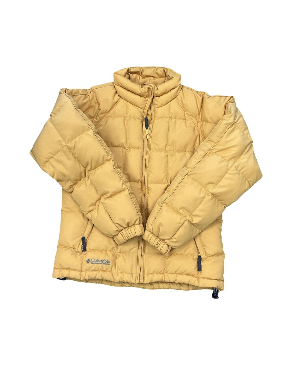 Coat Puffer & Quilted By Columbia In Yellow, Size:M