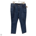 Jeans Skinny By Lee In Blue Denim, Size: 16