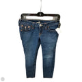 Jeans Skinny By True Religion In Blue Denim, Size: 6