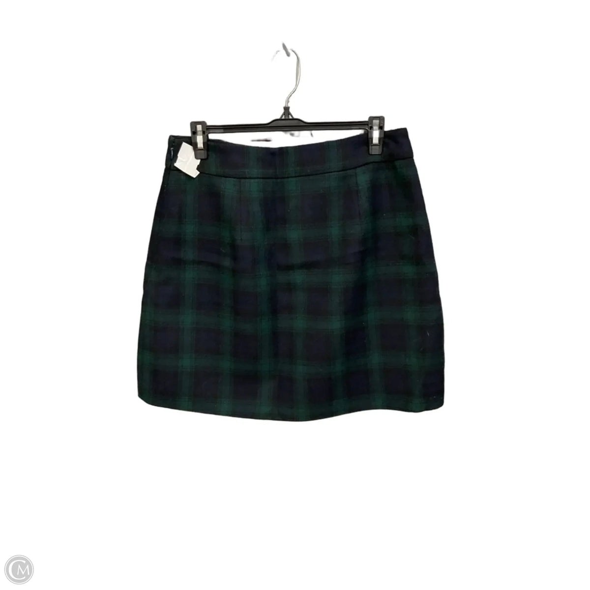 Skirt Mini & Short By Loft In Plaid Pattern, Size: 8