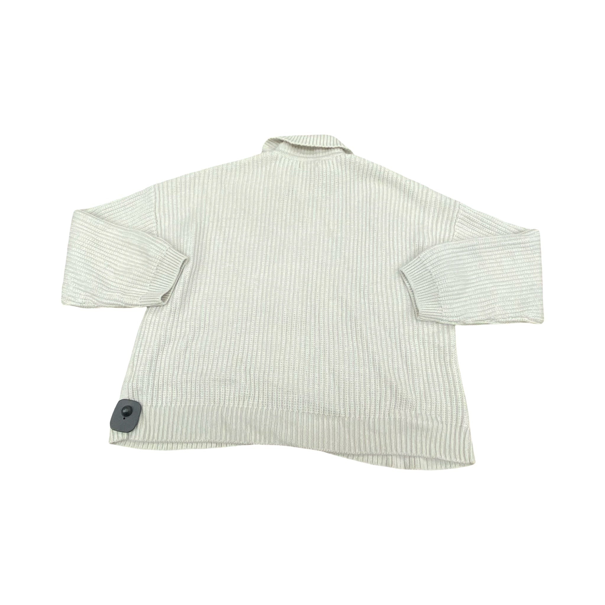 Sweater Cardigan By Quince In Ivory, Size:M