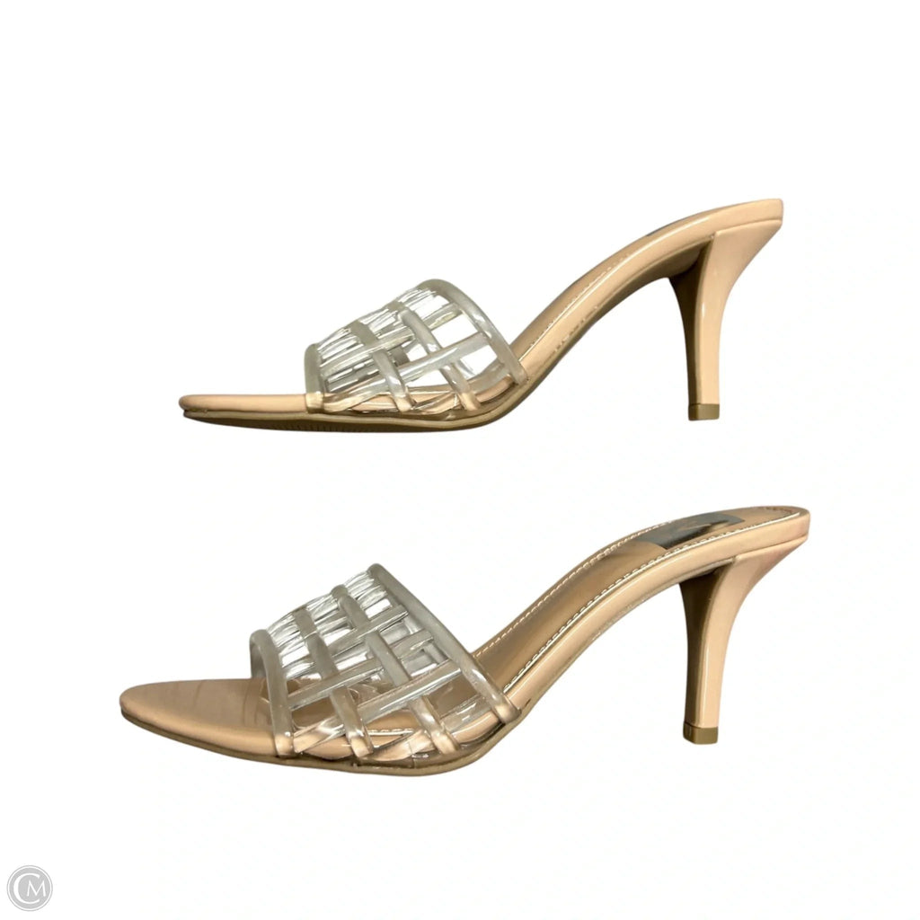 Sandals Heels Stiletto By Dolce Vita In Clear, Size: 7