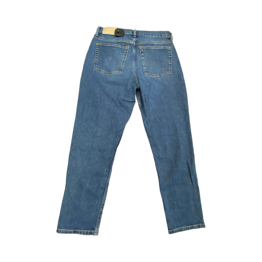 Jeans Straight By Everlane In Blue Denim, Size:4