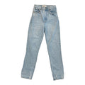 Jeans Straight By Abercrombie And Fitch In Blue Denim, Size:2L