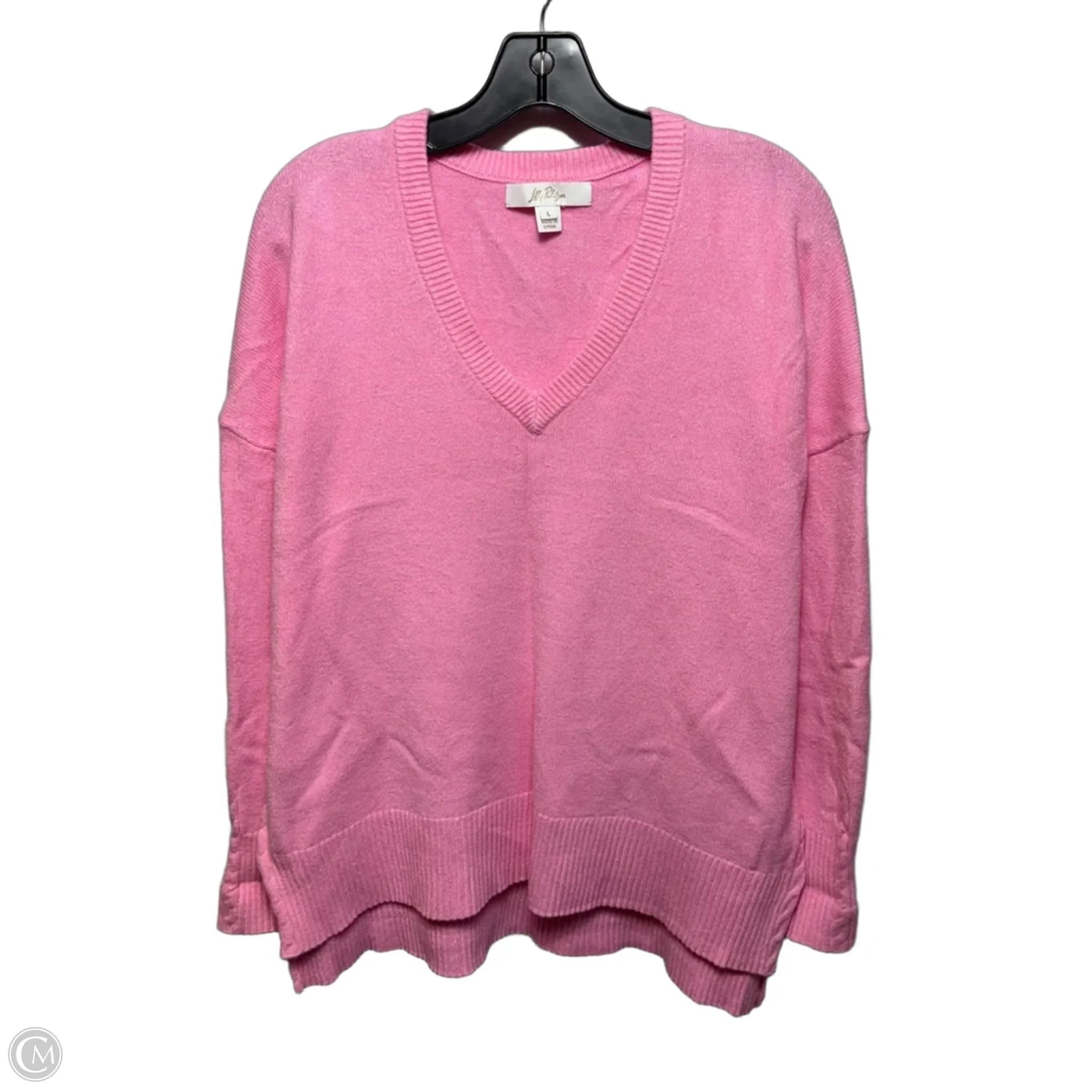 Sweater Designer By Lilly Pulitzer In Pink, Size: L