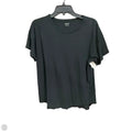 Top Short Sleeve Basic By Madewell In Black, Size: L