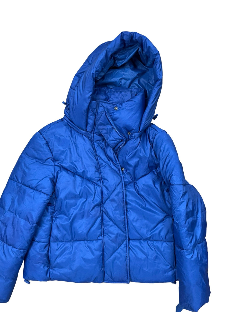 Coat Parka By Gap In Blue, Size:M