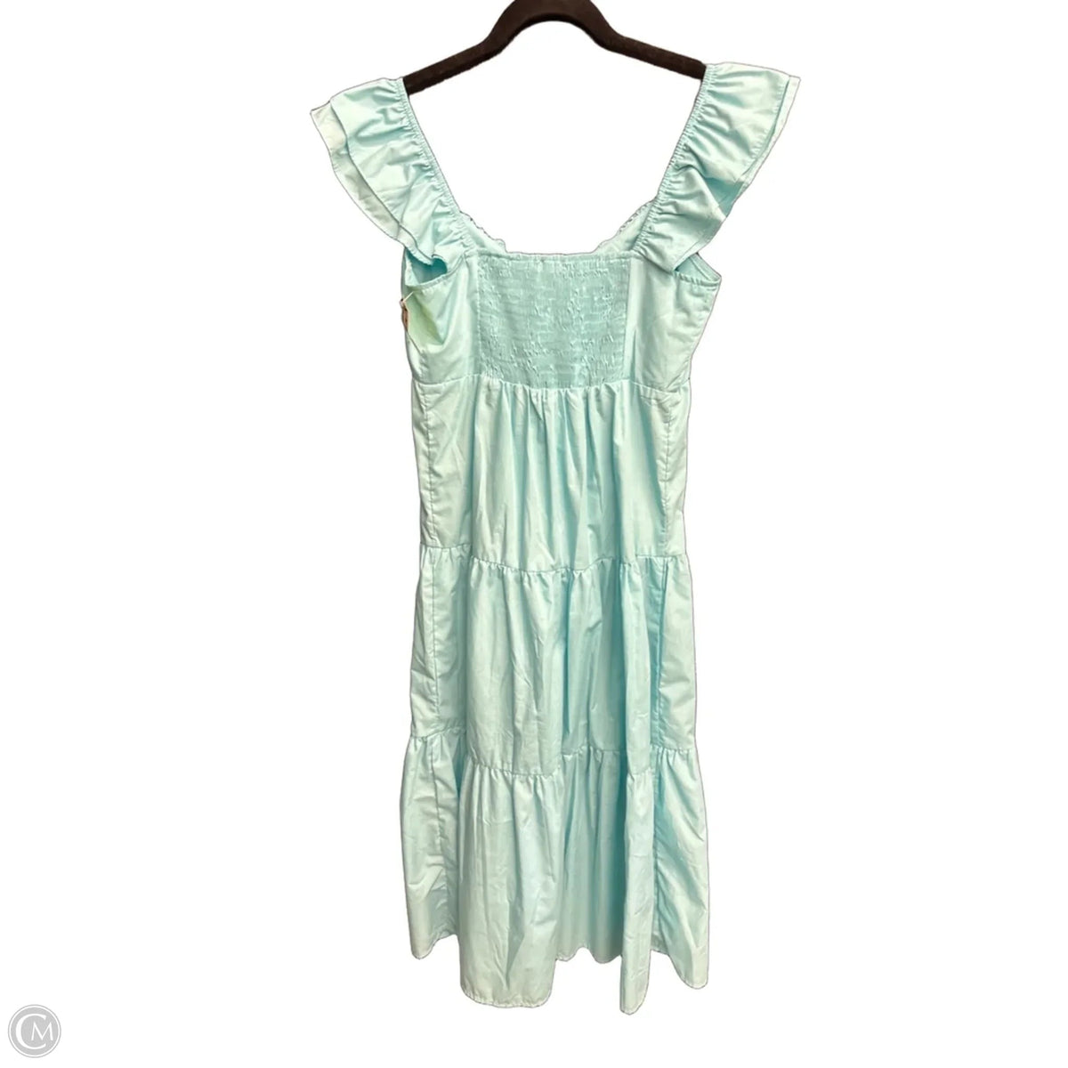 Dress Casual Maxi By She + Sky In Teal, Size: S