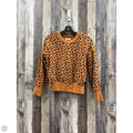 Sweatshirt Crewneck By Madewell In Animal Print, Size: Xs