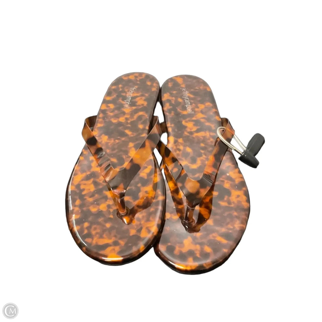 Sandals Flats By Jeffrey Campbell In Brown, Size: 10