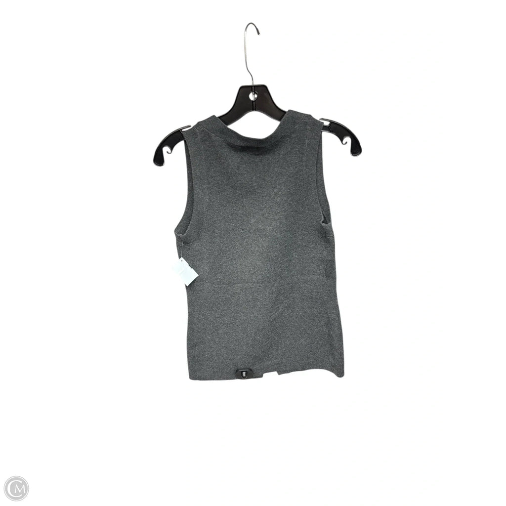 Top Sleeveless By A New Day In Grey, Size: S