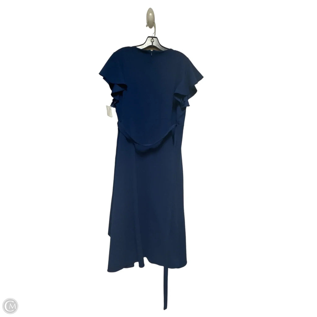 Dress Casual Midi By Dkny In Navy, Size: Xl