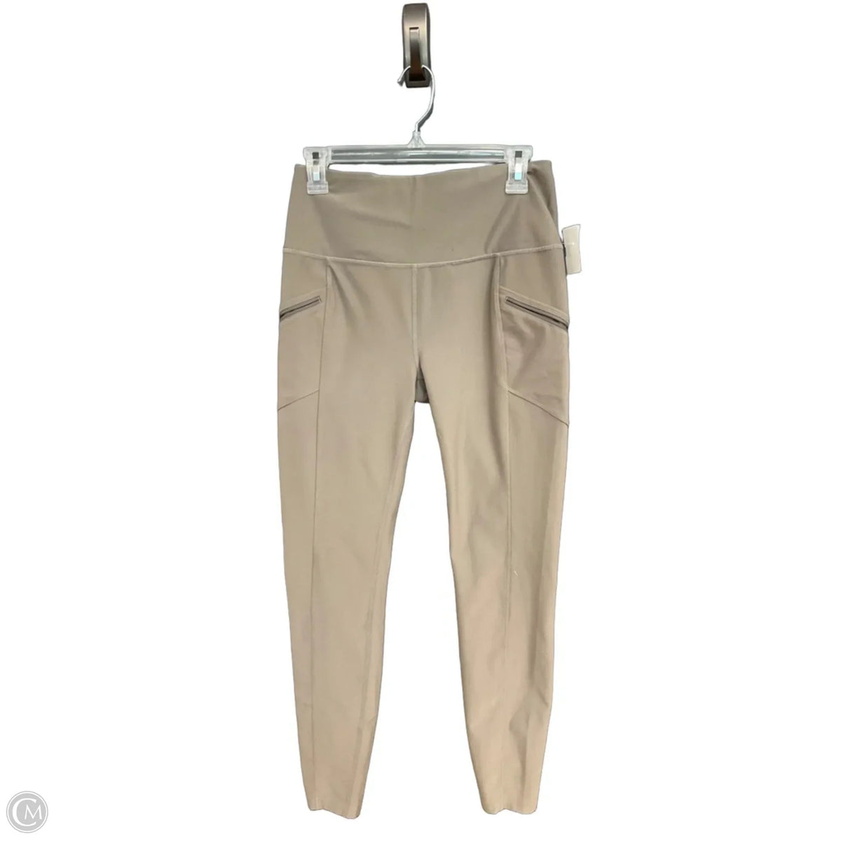 Athletic Leggings By Eddie Bauer In Brown, Size: M