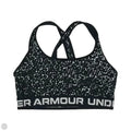 Athletic Bra By Under Armour In Grey & White, Size: M