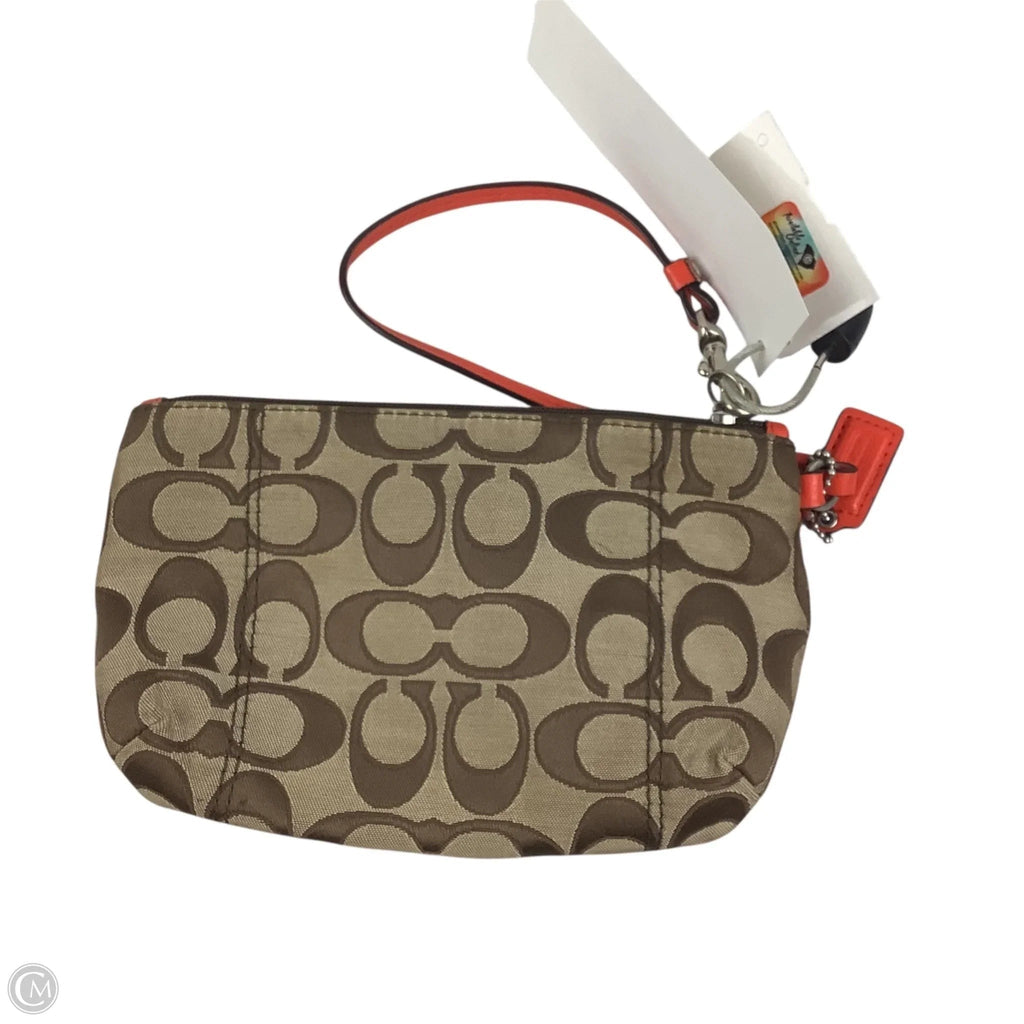 Wristlet Designer By Coach, Size: Small